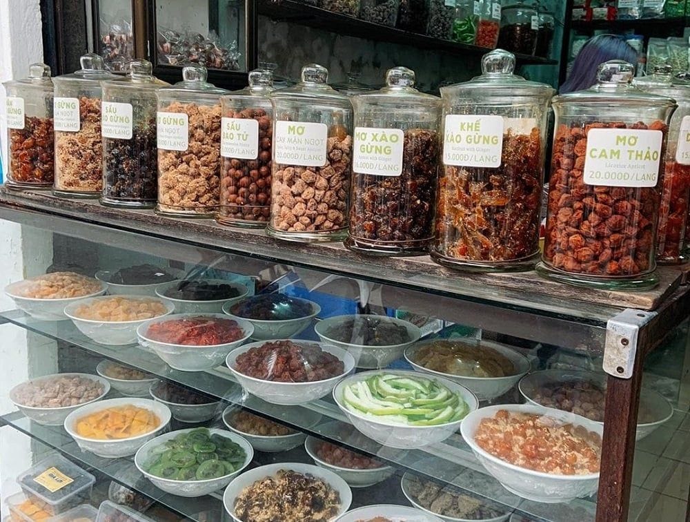 Các loại ô mai